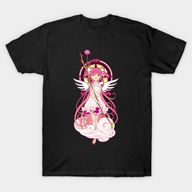 Madoka Kaname - Nouveau Edit T-Shirt by YueGraphicDesign